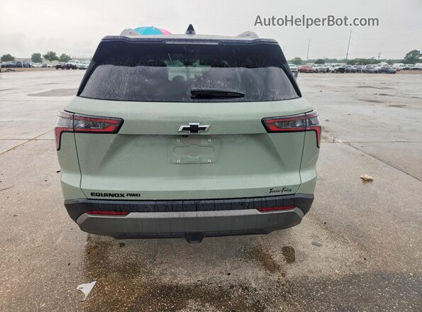 3GNAXPEG6SL126553 2025 CHEVROLET EQUINOX Green Rear view