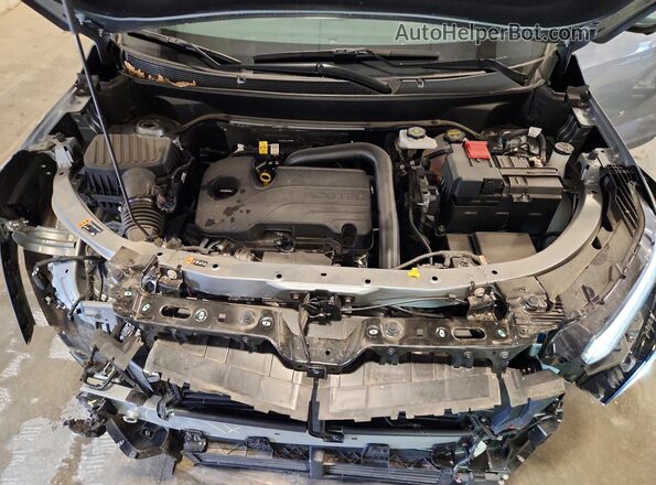 3GNAXPEG6SL296573 2025 CHEVROLET EQUINOX Gray Vista del compartimento del motor