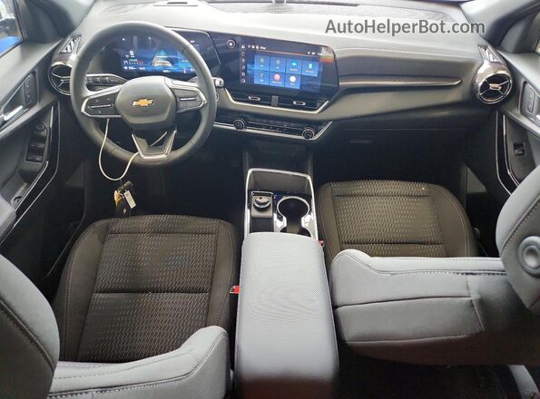 3GNAXPEG6TL323885 2026 CHEVROLET EQUINOX Silver Dashboard view