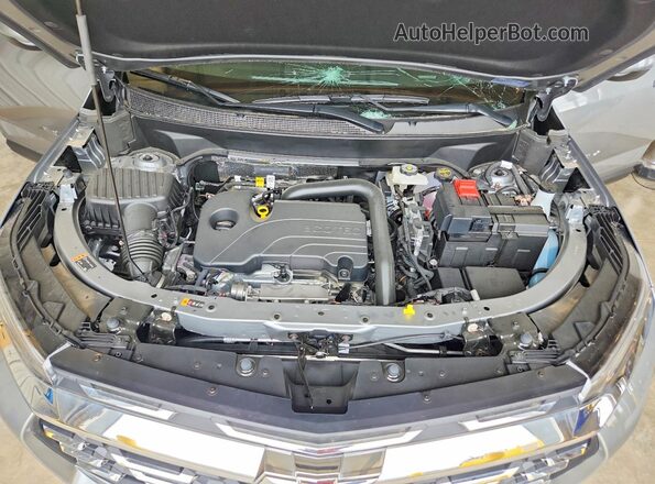 3GNAXPEG6TL323885 2026 CHEVROLET EQUINOX Silver Engine compartment view