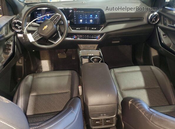 3GNAXPEG7SL222837 2025 CHEVROLET EQUINOX Blue Առջևի վահանակի տեսք