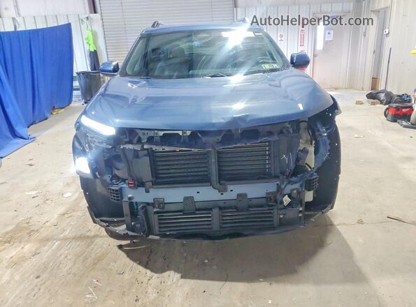 3GNAXPEG7SL222837 2025 CHEVROLET EQUINOX Blue Դիմացի տեսք