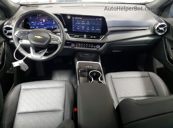 3GNAXPEG7SL301540 2025 CHEVROLET EQUINOX Gray Առջևի վահանակի տեսք