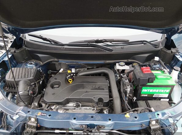 3GNAXPEG7TL263843 2026 CHEVROLET EQUINOX Blue Widok z tyłu