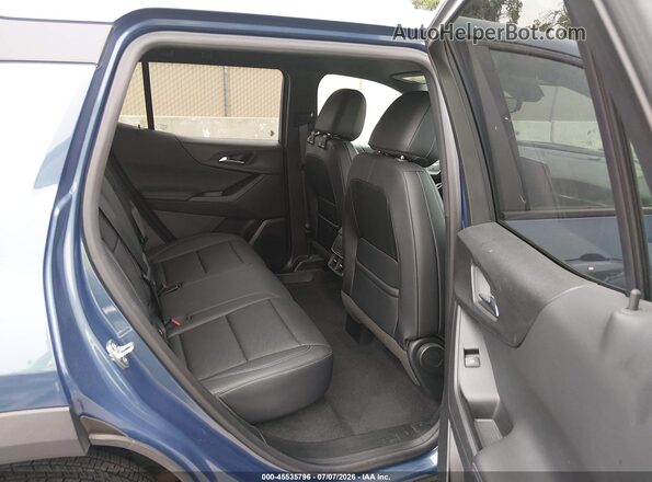 3GNAXPEG7TL263843 2026 CHEVROLET EQUINOX Blue Widok naklejki z numerem VIN