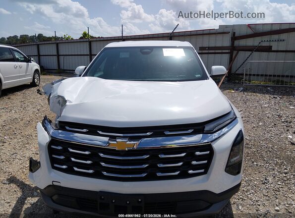 3GNAXPEG7TL477926 2026 CHEVROLET EQUINOX White Вид щитка приладів