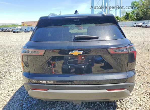 3GNAXPEG8SL128028 2025 CHEVROLET EQUINOX Black Widok z tyłu