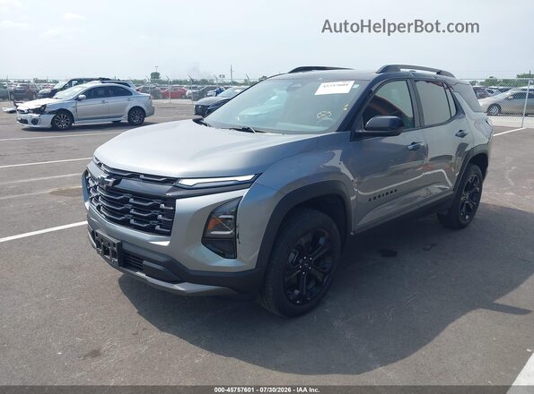 3GNAXPEG8SL185913 2025 CHEVROLET EQUINOX Gray Передня ліва чверть