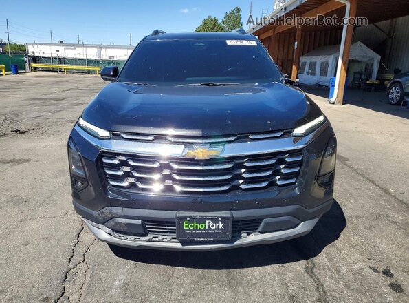 3GNAXPEG8SL203150 2025 CHEVROLET EQUINOX Black Widok z przodu