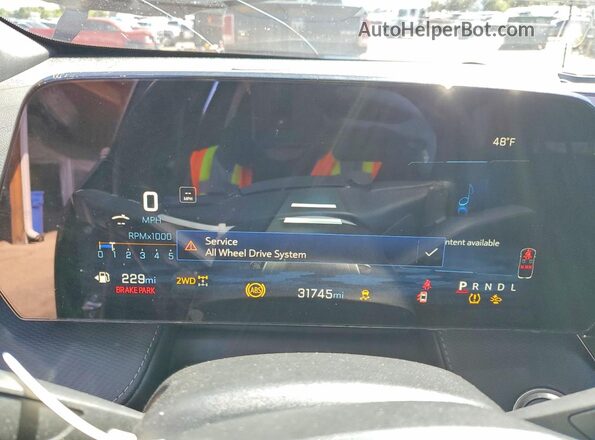 3GNAXPEG8SL203150 2025 CHEVROLET EQUINOX Black Widok zestawu wskaźników