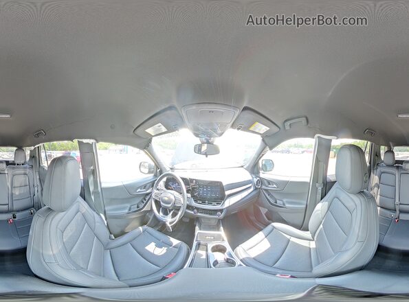3GNAXPEG8SL235306 2025 CHEVROLET EQUINOX Black Панорамний вид салону 360°