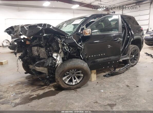 3GNAXPEG8SL291925 2025 CHEVROLET EQUINOX Black წინა მარცხენა ხედი სამი მეოთხედიდან