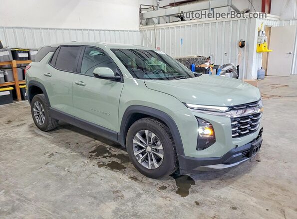 3GNAXPEG8SL330495 2025 CHEVROLET EQUINOX Бирюзовый Передняя правая четверть