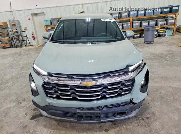 3GNAXPEG8SL330495 2025 CHEVROLET EQUINOX Бирюзовый Вид спереди