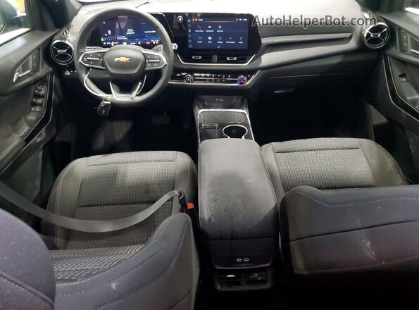 3GNAXPEG8SL330495 2025 CHEVROLET EQUINOX Бирюзовый Вид панели приборов