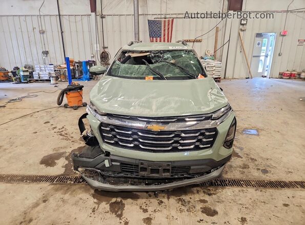 3GNAXPEG9SL177965 2025 CHEVROLET EQUINOX Green Front view
