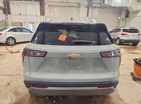 3GNAXPEG9SL177965 2025 CHEVROLET EQUINOX Green Rear view