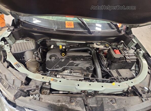 3GNAXPEG9SL177965 2025 CHEVROLET EQUINOX Green Engine compartment view