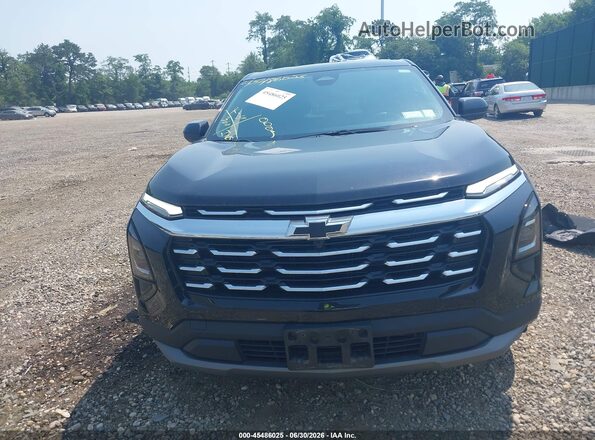 3GNAXPEG9SL192546 2025 CHEVROLET EQUINOX Black ხელსაწყოთა პანელის ხედი