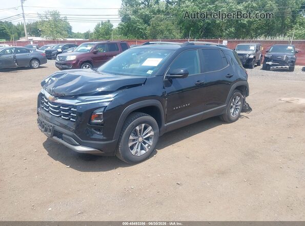 3GNAXPEG9SL261560 2025 CHEVROLET EQUINOX Черный Передняя левая четверть