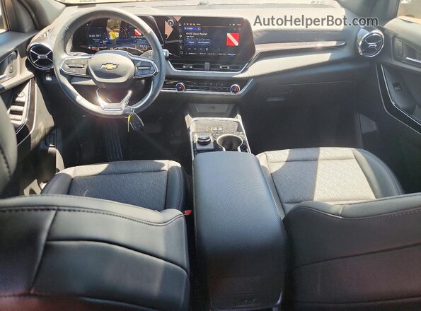 3GNAXPEG9TL230892 2026 CHEVROLET EQUINOX Black Widok deski rozdzielczej
