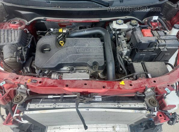 3GNAXPEGXSL104720 2025 CHEVROLET EQUINOX Burgundy Engine compartment view