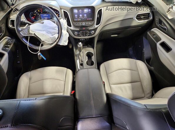 3GNAXPEX8LS562876 2020 CHEVROLET EQUINOX Серебряный Вид панели приборов
