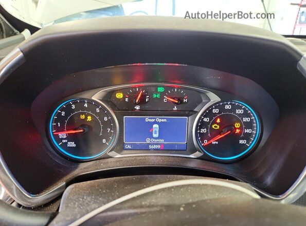 3GNAXPEX8LS562876 2020 CHEVROLET EQUINOX Серебряный Вид щитка приборов