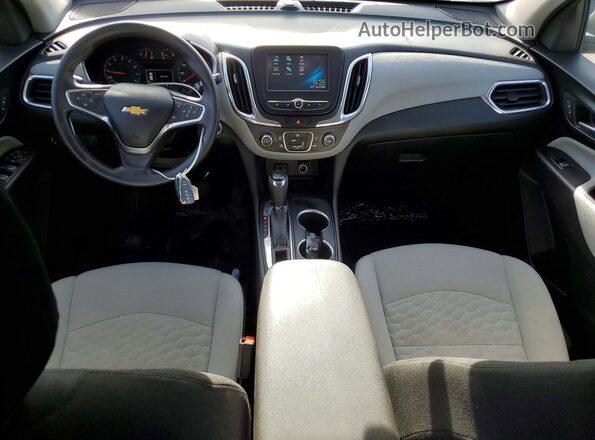 3GNAXREV0JS613908 2018 CHEVROLET EQUINOX Синий Вид панели приборов