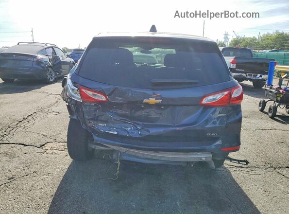 3GNAXREV0JS613908 2018 CHEVROLET EQUINOX Синий Вид сзади
