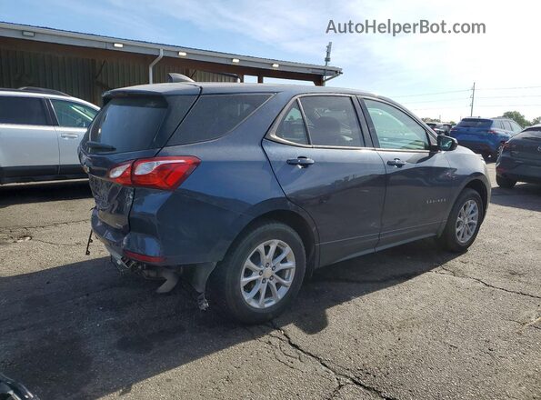 3GNAXREV0JS613908 2018 CHEVROLET EQUINOX Синий Задняя правая четверть