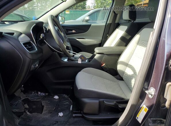 3GNAXREV0JS613908 2018 CHEVROLET EQUINOX Синий Вид салона спереди