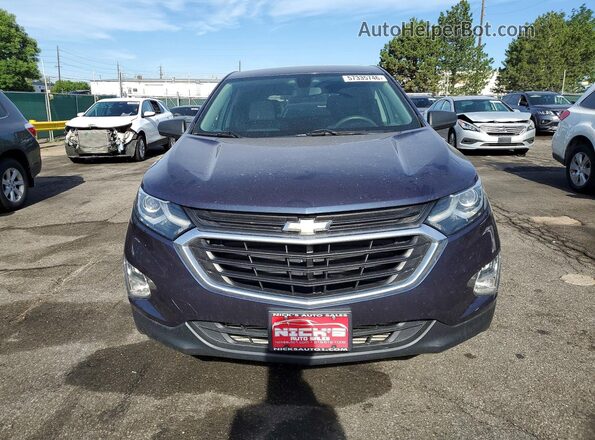 3GNAXREV0JS613908 2018 CHEVROLET EQUINOX Синий Вид спереди
