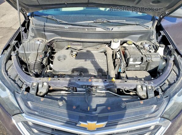 3GNAXREV0JS613908 2018 CHEVROLET EQUINOX Синий Вид задней части салона
