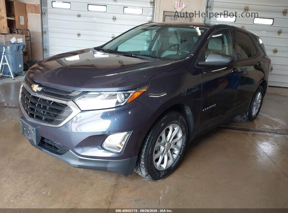 3GNAXREV5JS620899 2018 CHEVROLET EQUINOX Blue Front left