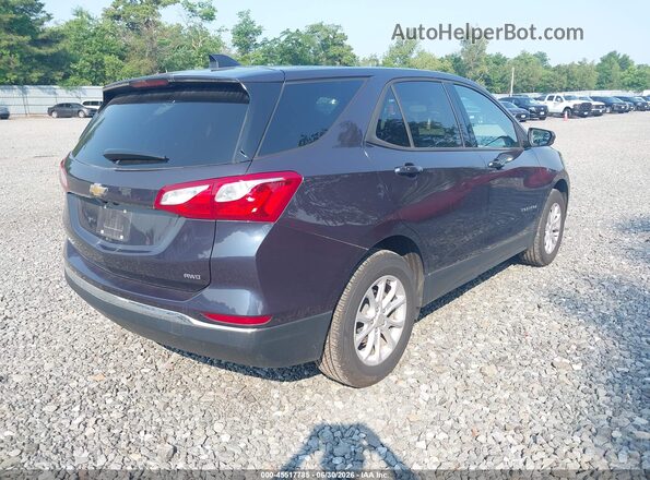 3GNAXREV5JS636858 2018 CHEVROLET EQUINOX Navy Trasero derecho