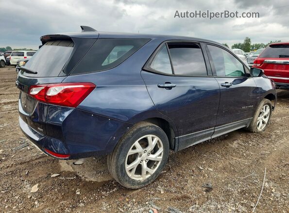 3GNAXREV6JS581918 2018 CHEVROLET EQUINOX Blue Trasero derecho