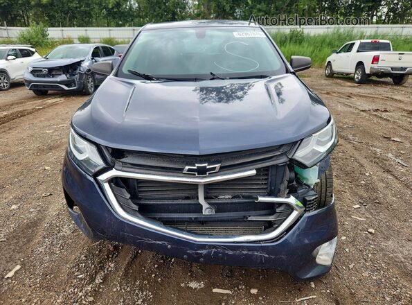 3GNAXREV6JS581918 2018 CHEVROLET EQUINOX Blue Vista frontal