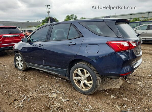 3GNAXREV6JS581918 2018 CHEVROLET EQUINOX Blue Trasero izquierdo