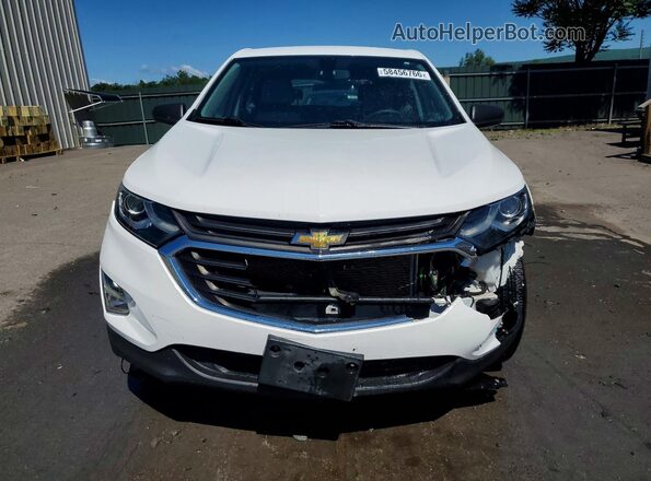 3GNAXREV6JS592966 2018 CHEVROLET EQUINOX White Front view