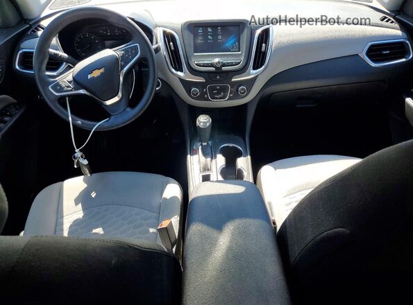 3GNAXREV6JS592966 2018 CHEVROLET EQUINOX White Dashboard view