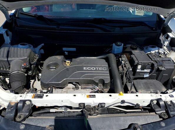 3GNAXREV6JS592966 2018 CHEVROLET EQUINOX White Engine compartment view