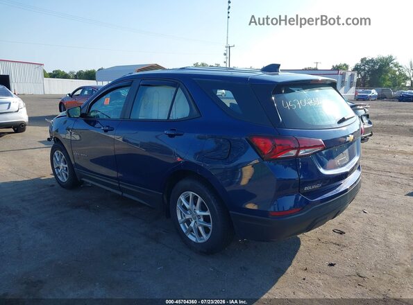 3GNAXSEG0PL177279 2023 CHEVROLET EQUINOX Синий Задняя левая четверть