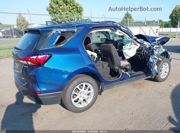 3GNAXSEG0PL177279 2023 CHEVROLET EQUINOX Синий Задняя правая четверть