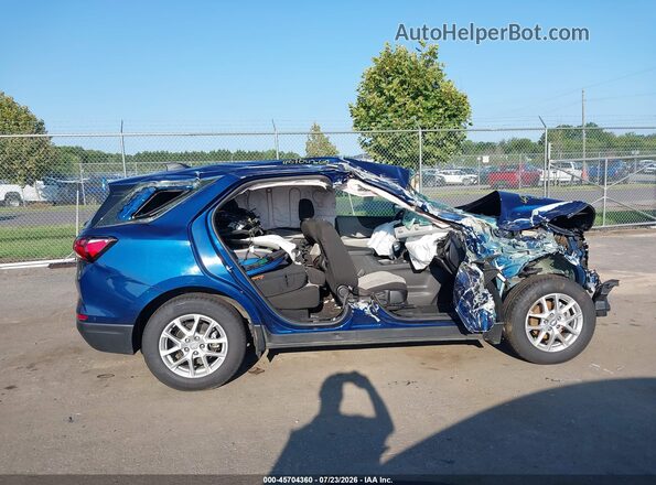 3GNAXSEG0PL177279 2023 CHEVROLET EQUINOX Синий Вид задней части салона