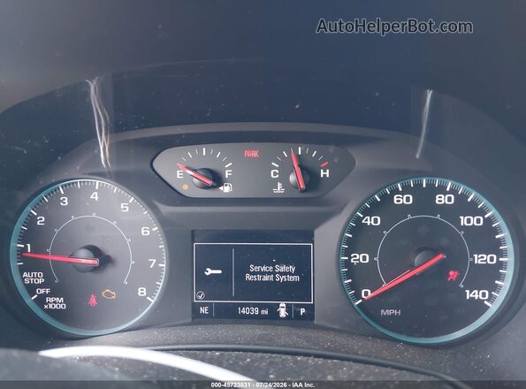 3GNAXSEG0PL230286 2023 CHEVROLET EQUINOX Белый Вид задних сидений