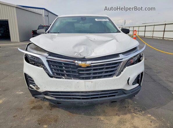 3GNAXSEG0PL251784 2023 CHEVROLET EQUINOX White წინა ხედი