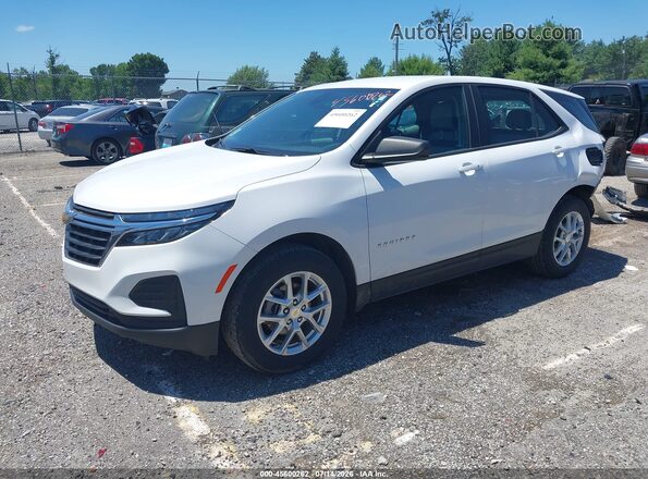 3GNAXSEG0RL264263 2024 CHEVROLET EQUINOX White Vista tres cuartos delantera izquierda