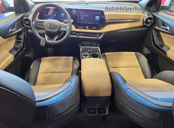 3GNAXSEG0TL210131 2026 CHEVROLET EQUINOX Burgundy Dashboard view