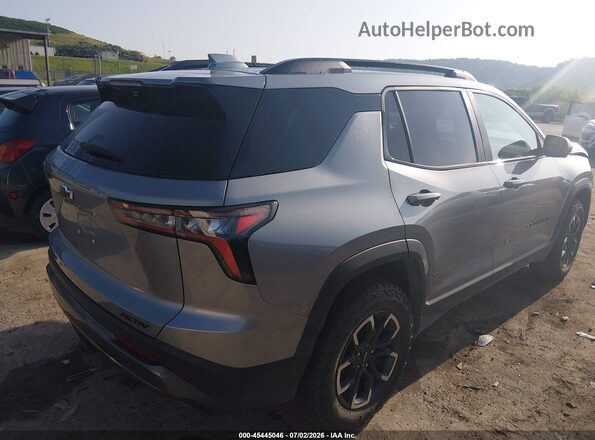 3GNAXSEG1SL281546 2025 CHEVROLET EQUINOX Silver უკანა მარჯვენა